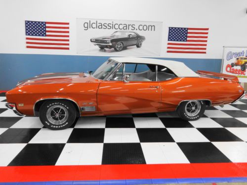 1968 buick gs400 convertible matching numbers air conditioning low reserve
