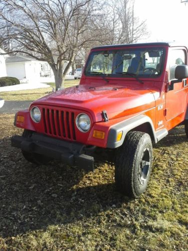 2004 jeep wrangler x