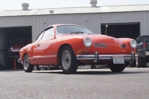 1973 volkswagen karmann ghia, barn find