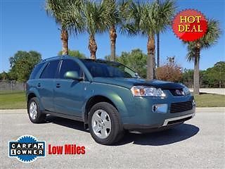 2007 saturn vue v6 leather sunroof comfort &amp; chrome pkg only 38k miles!