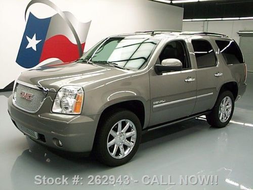 2012 gmc yukon denali awd sunroof nav dvd rear cam 15k texas direct auto