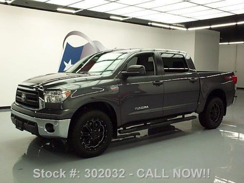 2013 toyota tundra crewmax 4x4 tss rear cam 20&#039;s 28k mi texas direct auto