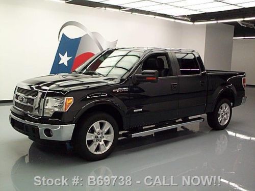 2011 ford f-150 lariat crew ecoboost sunroof nav 62k mi texas direct auto