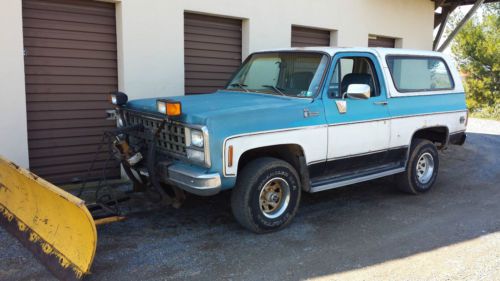 1980 chevrolet k-5 silverado blazer 4x4 350 automatic chevy gmc