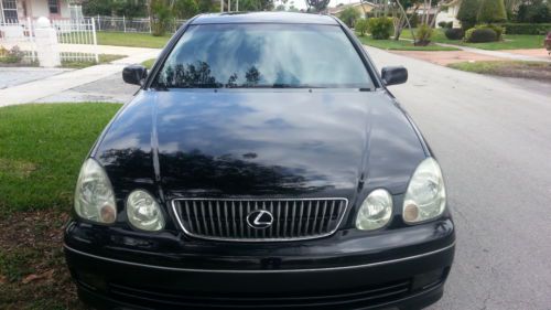 2001 black lexus gs 300