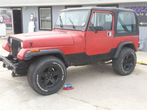 1987 Jeep Wrangler Base Sport Utility 2-Door 4.2L, image 2