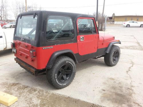 1987 Jeep Wrangler Base Sport Utility 2-Door 4.2L, image 6