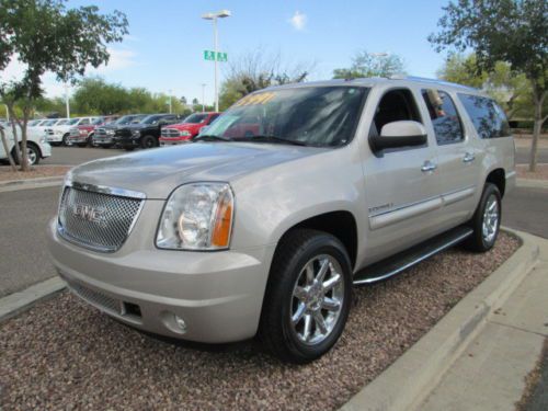 07 awd 4wd silver 6.2l v8 leather navigation dvd sunroof 3rd row suv