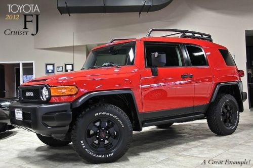 2012 toyota fj cruiser 4wd bilstein shocks trd package jbl audio one owner wow$$