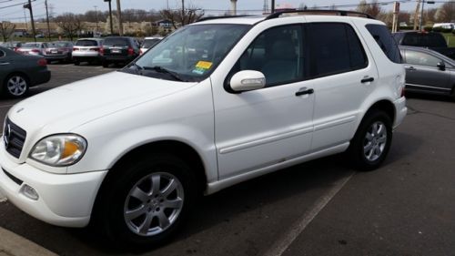 03&#039; 3.7l v6 4wd awd ml350 leather heated seats powertrain warranty moonroof