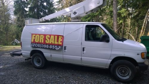 2000 ford e350 32&#039; bucket van