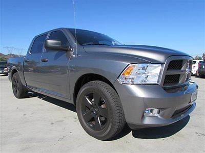 12 ram 1500 quad cab st gray only 16k miles