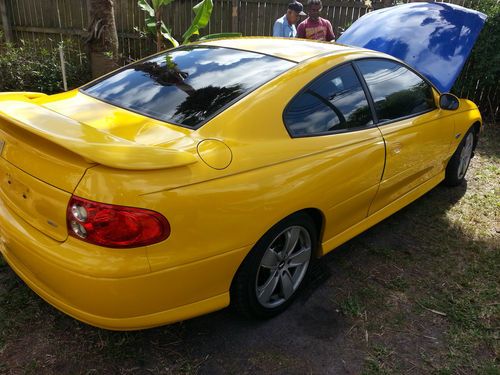 2004 pontiac gto goat mechanic special body work cheap no reserve 5.7 ls1 motor