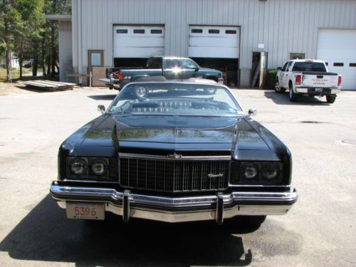 Black convertible with 454cid engine and a/c