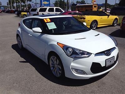 3dr cpe man w/red int hyundai veloster re:mix low miles coupe automatic gasoline