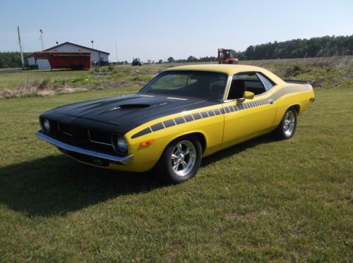 1973 cuda 340 matching numbers car