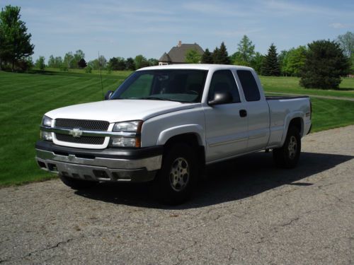 2004 chevrolet silverado 1500 z71 quad cab 4x4 72k actual miles no reserve