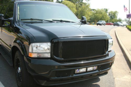 2001 ford excursion black