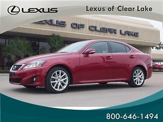 2011 lexus is250 awd navigation certified one owner