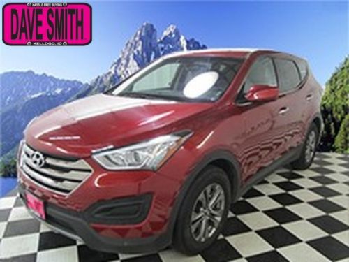 13 hyundai santa fe sport awd auto cloth seats ac cruise call us today