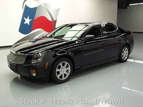 2005 cadillac cts sedan leather spoiler alloys 60k mi texas direct auto