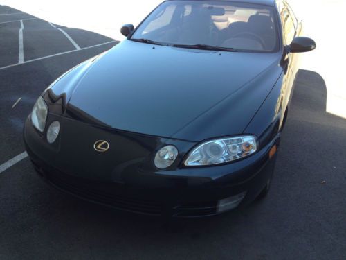 Lexus sc300-manual transmission-black-runs excellent-1995