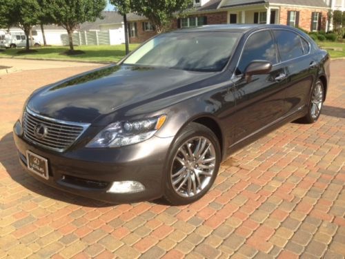 Lexus ls600hl hybrid rare launch edition ls600h dvd tv mark levinson ls460 pcs