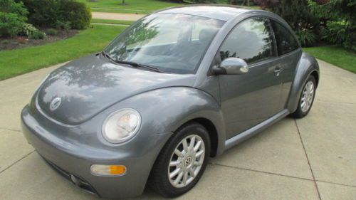 Clean 2004 vw beetle gls well maintained ,sunroof,heated seats,new tires 118k