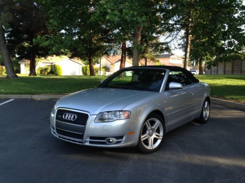 2008 audi a4 2.0t convertible quattro