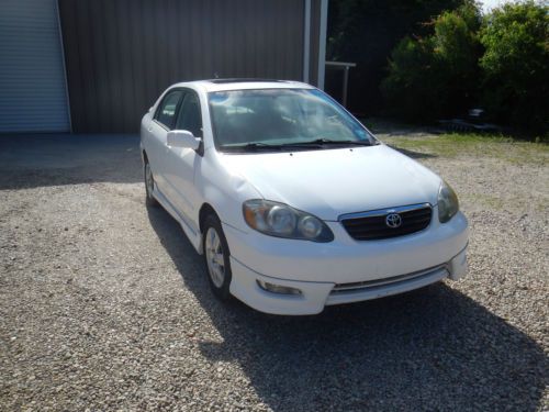 2007 corolla wrecked damaged needs work project rebuildable damage wreck