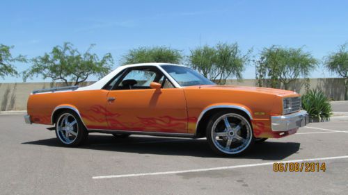 1984 elcamino custom beauty cold a/c no reserve  sunny phoenix az!