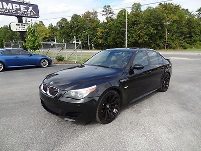 2006 bmw m5 black on black