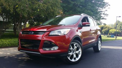 2013 ford escape titanium sport utility 4-door 2.0l
