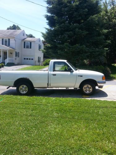 1996 ford ranger xlt standard cab pickup 2-door 2.3l