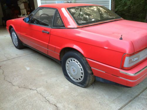1989 Cadillac Allante Base Convertible 2-Door 4.5L-Project NO RESERVE !!!!, image 4