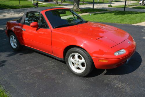 1996 mazda miata mx-5 w/ hard top manual trans - zoom zoom