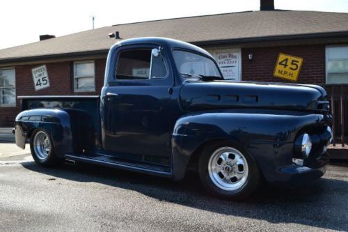 1952 ford f-1rust free classic cruiser, restored chevy sb 400 fast!!