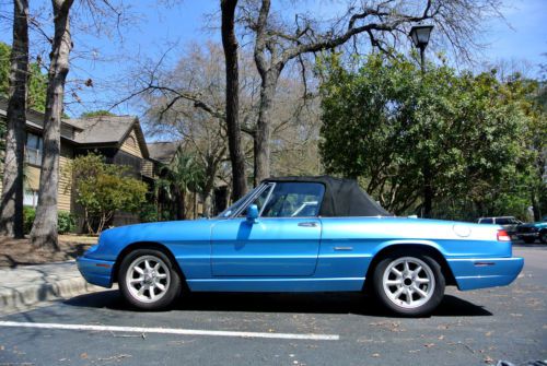 1991 alfa romeo spider - great condition