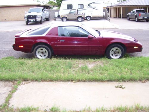 1988 pontiac firebird- project car with a chevy 327