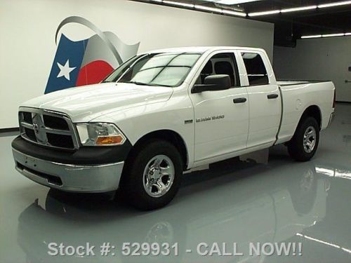 2011 dodge ram quad cab hemi 6-pass trailer hitch 68k texas direct auto