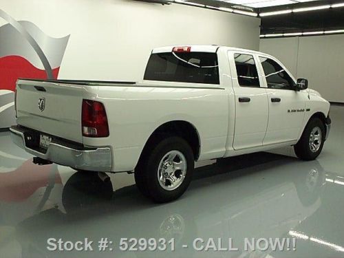 2011 DODGE RAM QUAD CAB HEMI 6-PASS TRAILER HITCH 68K TEXAS DIRECT AUTO, US $19,780.00, image 4