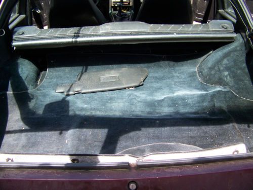 1984 Porsche 944 NA 2.5L Manual Burgundy/Brown Parts Car, US $999.99, image 5