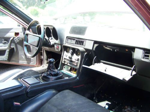 1984 Porsche 944 NA 2.5L Manual Burgundy/Brown Parts Car, US $999.99, image 8