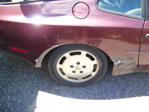 1984 Porsche 944 NA 2.5L Manual Burgundy/Brown Parts Car, US $999.99, image 9