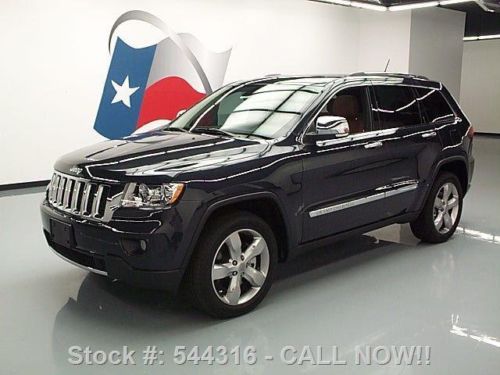 2013 jeep grand cherokee overland 4x4 hemi pano sunroof texas direct auto