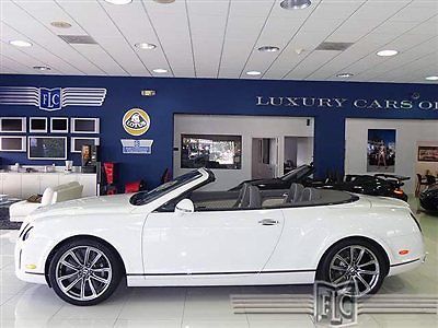 2011 bentley gtc supersport ! $290,000 +++++ sticker ! low miles