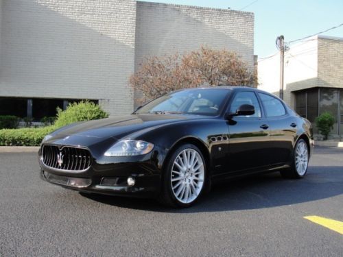 Beautiful 2011 maserati quattroporte s, just serviced, warranty!