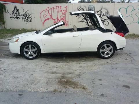 2007 pontiac g6 gt convertible 2-door 3.9l