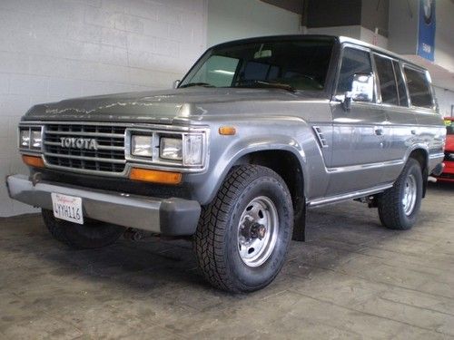 1988 toyota landcruiser 4wd 4.2l ca truck