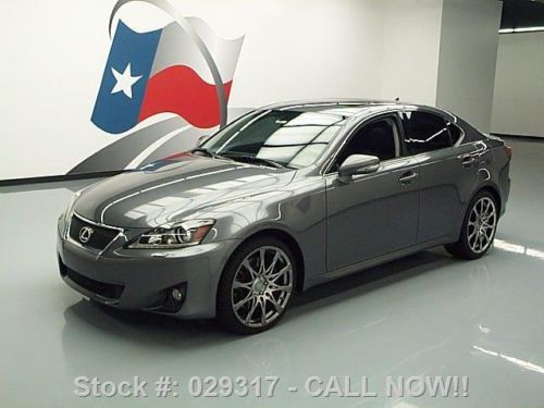 2012 lexus is350 climate seats sunroof nav rear cam 28k texas direct auto